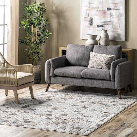 Nuloom Dallas Abstract Tiles Area Rug 5ft x 8ft ERMG01A-508